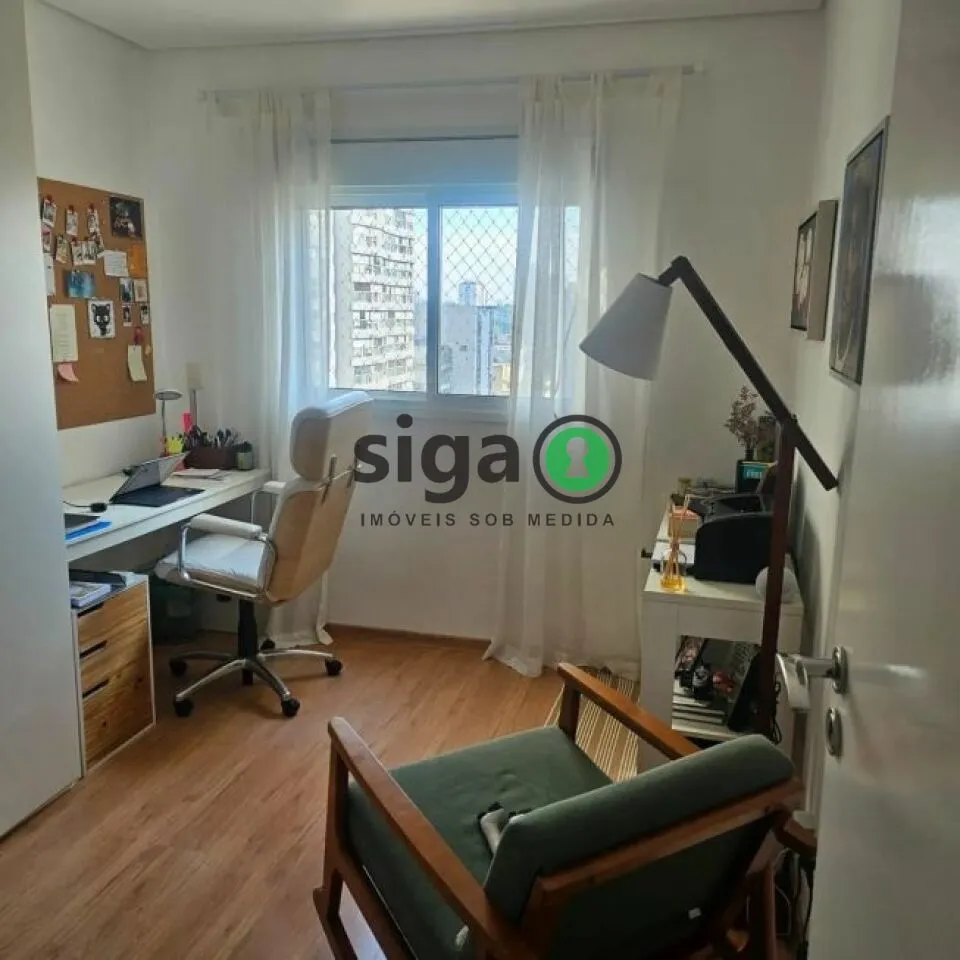 Imagem Apartamento a venda no Brooklin, de 100 m2, 3 quartos e 2 vagas.