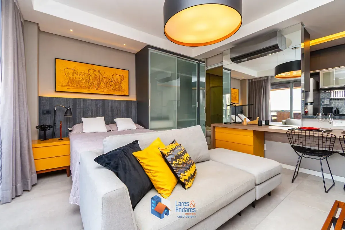 Imagem Apartamento para venda em Brooklin Paulista com 1 quarto, 41m²