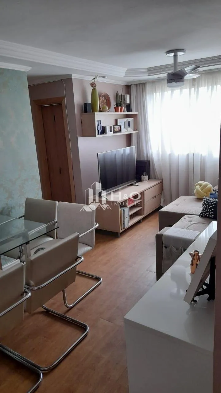 Foto do imóvel Oportunidade no Condomínio Residencial Ágata! Apartamento espaçoso com 56m², 2 dormitórios, sala, cozinha, banheiro, área de serviço e 1 vaga de garagem demarcada.