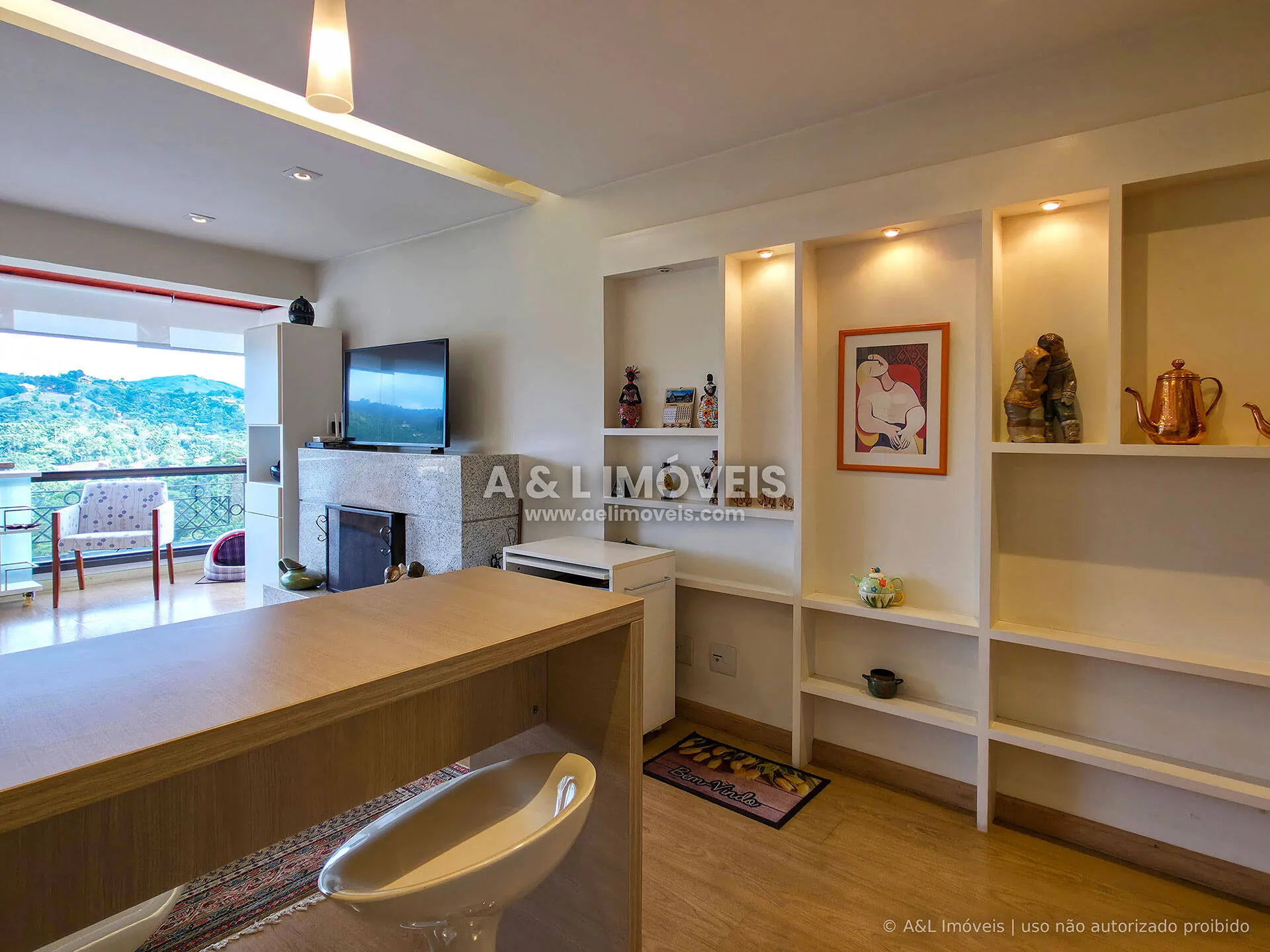 Imagem Flat Duplex Vila Everest | Campos do Jordão | 2 Suítes e Varandas