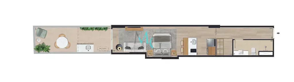 Imagem Cobertura Horizontal à venda 1 Quarto 80.58M² Ipanema Rio de Janeiro - RJ