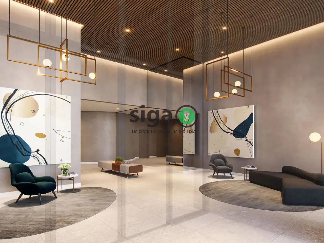 Imagem Apartamento com 1 dormitório de 40m² Brooklin com vaga| Moderno, Sofisticado e Ótima Localização