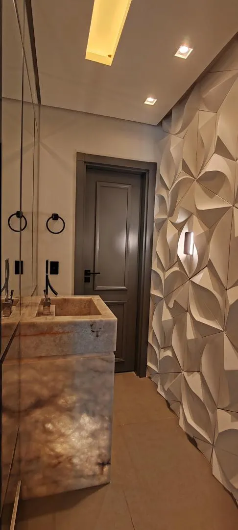 Imagem Sobrado de Luxo com Área de Lazer Completa Condomínio Treviso, Bairro Fag, Cascavel - Venda