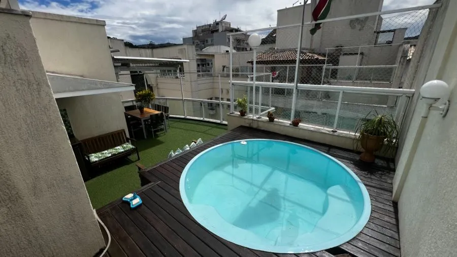 Foto do imóvel Cobertura duplex no Del Giardino, 179 m² e 3 quartos em Rua Araguaia, 394 - Freguesia (jacarepaguá), Rio de Janeiro - RJ