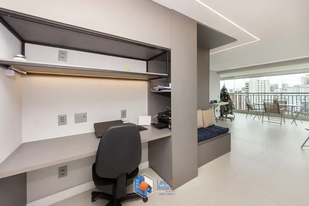 Imagem Apartamento para venda em Jardim Caboré com 2 quartos, sendo 2 suítes, 88m²