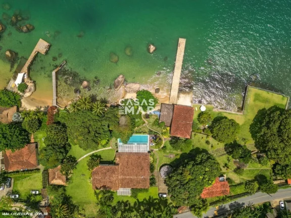 Imagem Casa de luxo à beira-mar em Angra dos Reis-RJ, Monsuaba: 12 quartos, 12 suítes, 7 salas, 11 banheiros, 8 vagas de garagem, 3.000m².