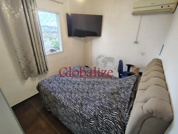Imagem APARTAMENTO 02 DORMITÓRIOS R$450.000,00 , SENDO 01 SUÍTE, 02 BANHEIROS, ELEVADOR, 01 VAGA, GUARITA 24HORAS, PLAYGROUND E SALÃO DE FESTAS