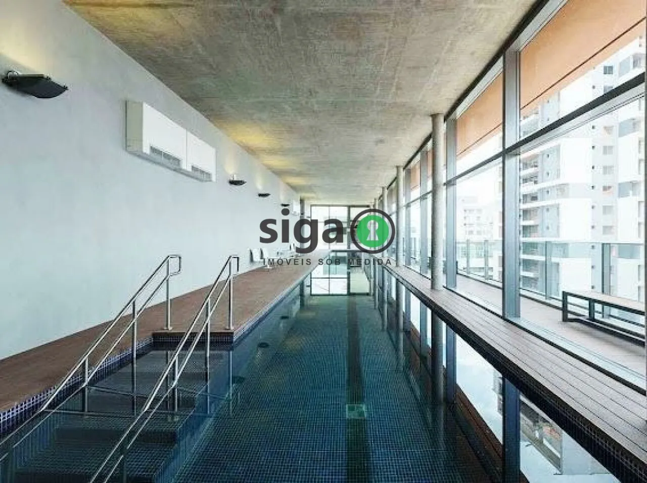 Imagem Apartamento no Brooklin com 41m², para Locação, 1 quarto1 vagas - São Paulo/SP