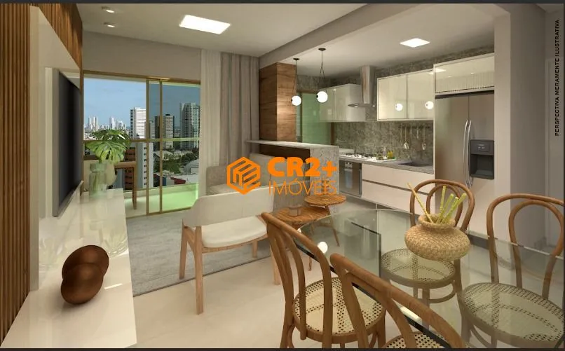 Imagem Vendo apartamento 55m2, 2 quartos, 1 suíte na Madalena.