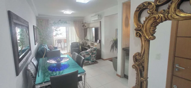 Imagem Apartamento à Venda, 92m2, 3 dormitórios (1 S), Barreiros, São José/SC