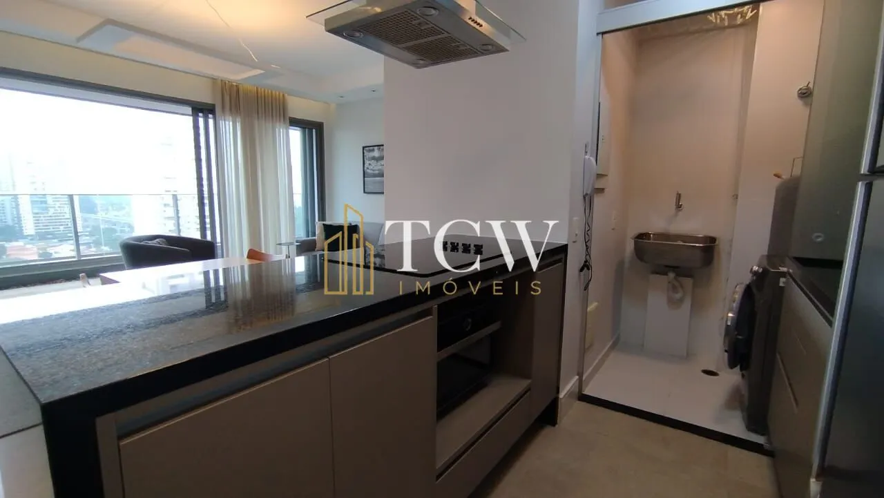 Imagem Apartamento Mobiliado para Locação no Brooklin | 2 Suítes | 80,70 m² | 2 Vagas | São Paulo/SP