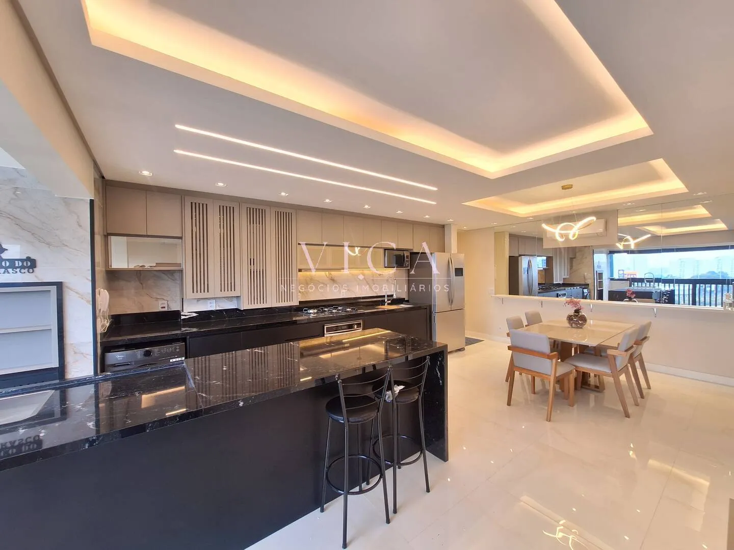 Imagem Apartamento mobiliado com 86m² -2 suítes - aluguel por R$ 6.000 -Barueri/SP