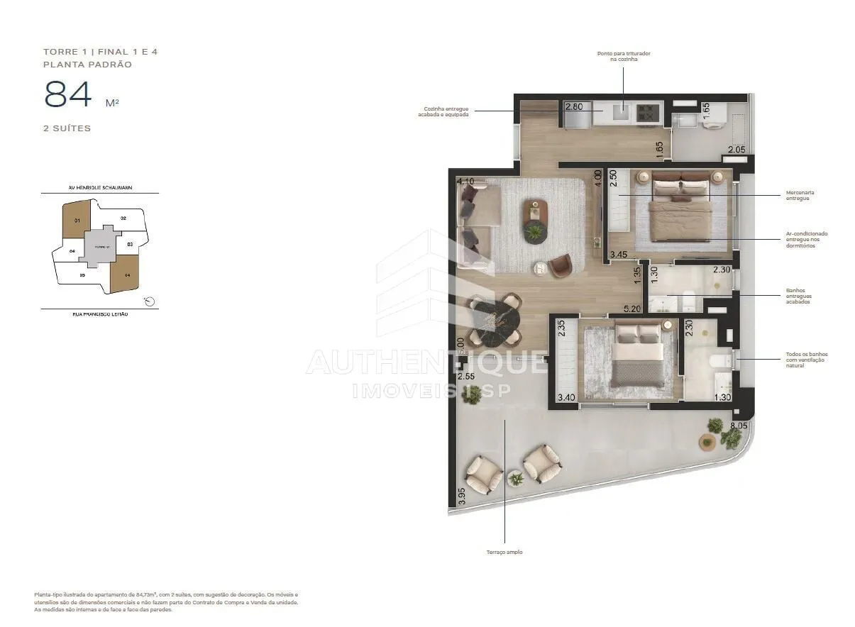 Imagem AERO By Pininfarina - Apartamento à venda no bairro Pinheiros - São Paulo/SP, Zona Oeste