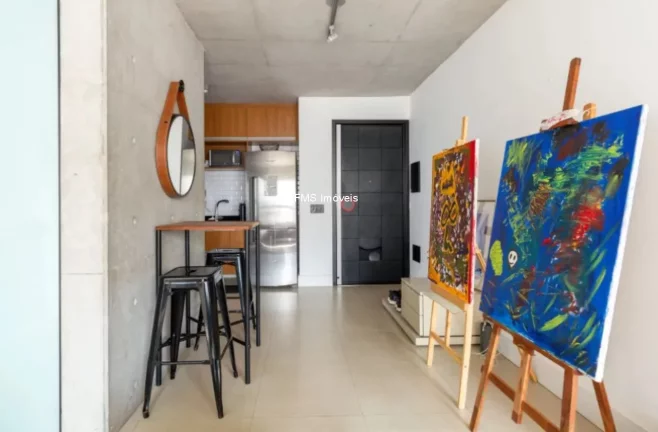 Imagem Apartamento à venda no Itaim, São Paulo-SP: 1 quarto, 1 banheiro, 1 vaga de garagem, 69m² de área
