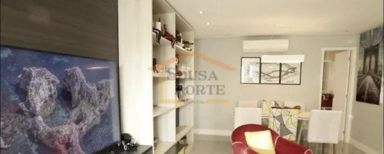 Imagem Apartamento 2 dormitórios, sendo 2 suítes, com armários, sala 2 ambientes, varanda gourmet, cozin...