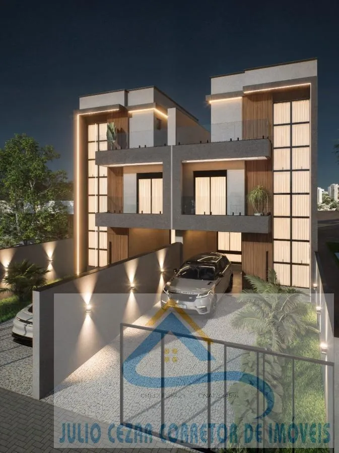 Imagem Triplex para Venda em São José dos Pinhais, São Pedro, 3 dormitórios, 3 suítes, 5 banheiros, 6 vagas