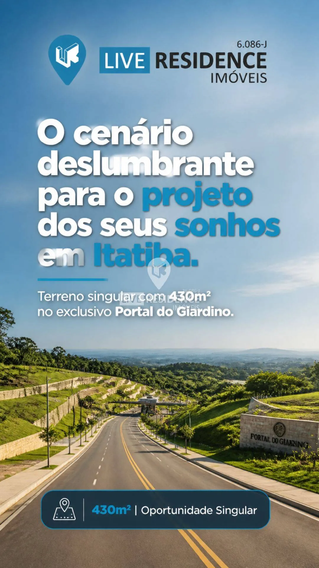 Foto do imóvel Portal do Giardino (Patéo do Colégio) 430m² de terreno em Itatiba SP