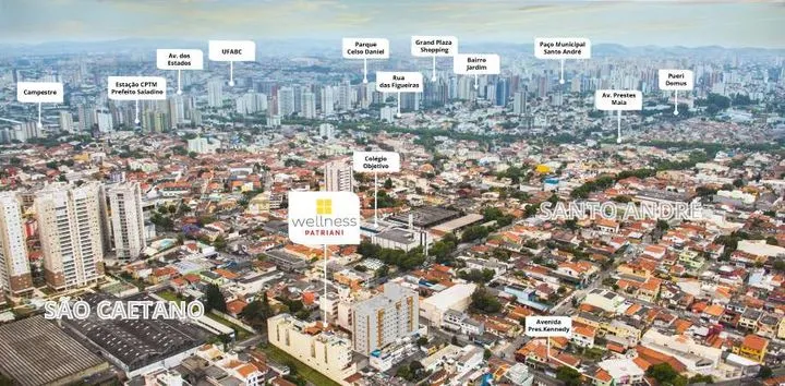 Imagem Apartamento com 2 Quartos à Venda, 65 m² em Santa Maria - São Caetano Do Sul