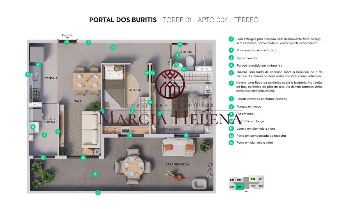 Imagem Apartamento à venda em Campinas, Região do Parque Prado, com 2 quartos, 41,34m2