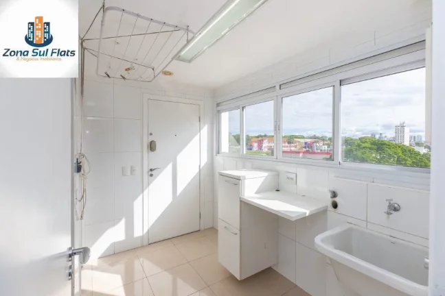 Imagem Apartamento à Venda Em Moema Com 3 Suítes e 4 Vagas - Varanda Gourmet