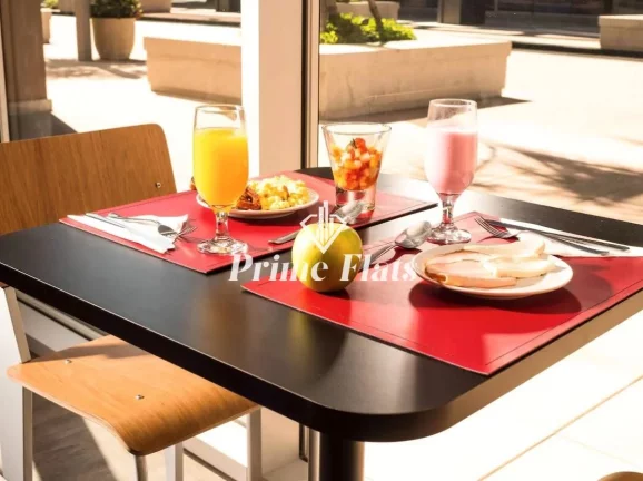 Imagem Flat disponível para venda no íbis Rio Porto Atlântico, com 19m², 1 dormitório e 1 vaga