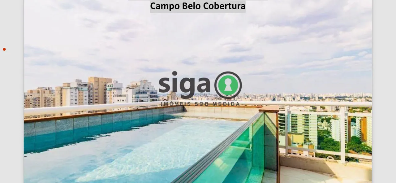 Imagem COBERTURA DUPLEX -ED QUARTIER CAMPO BELO - 280m²