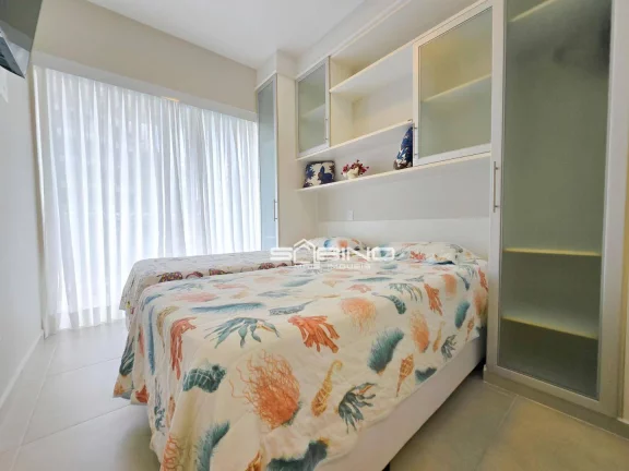 Imagem Apartamento Pé na areia à Venda no Edifício Blue Waves, com 3 dormitórios 1 suíte 83m² - Riviera de São Lourenço - Bertioga SP