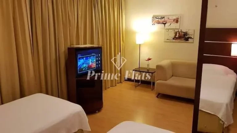 Imagem Flat disponível para venda no Transamérica Executive Chácara Santo Antônio, com 28m², 1 dormitório e 1 vaga