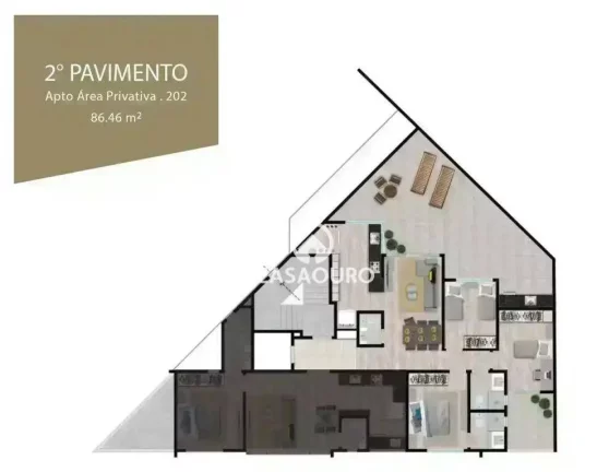 Imagem Apartamento à venda, 128 m² por R$ 1.520.000,00 - Santo Agostinho - Belo Horizonte/MG