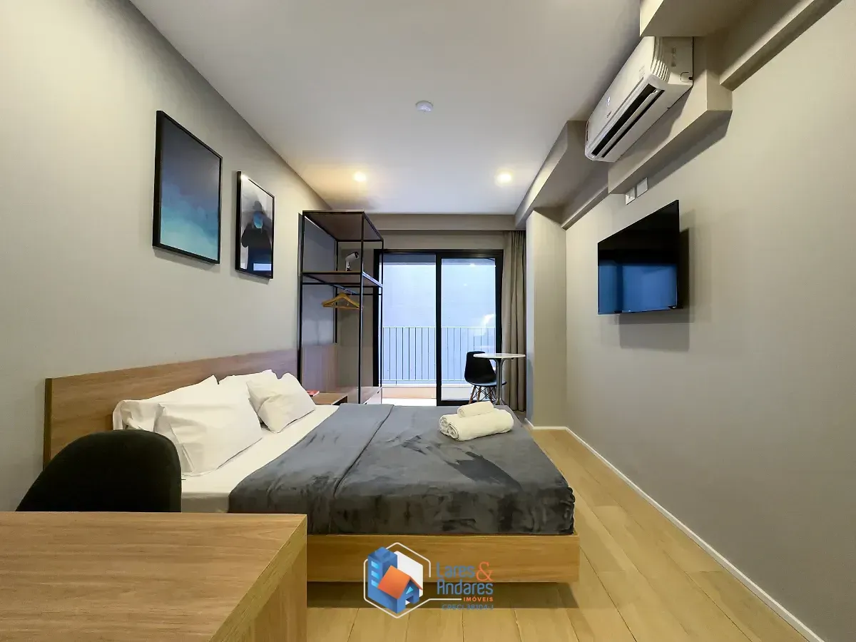 Imagem Studio para venda em Jardim Paulista com 1 quarto, sendo 1 suíte, 28m²