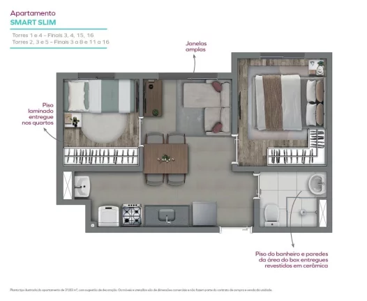 Imagem Apartamento à venda no bairro Jardim Pirituba - São Paulo/SP