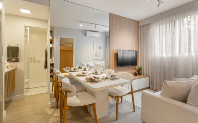 Imagem CIDADE JAGUARÉ VILLA LOBOS - CURY - Apartamentos de 2 dormitórios, próximo à UNIP e a USP!