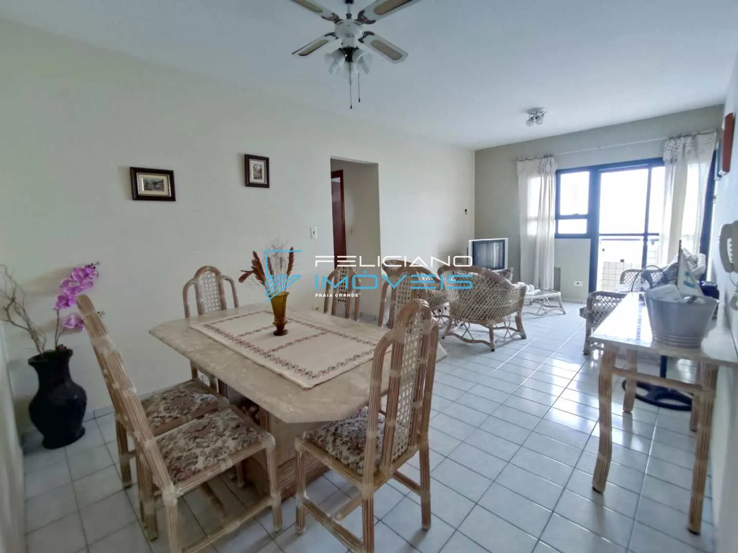 Imagem Apartamento com 2 quartos, Guilhermina, Praia Grande - R$ 414 mil, Cod: 385