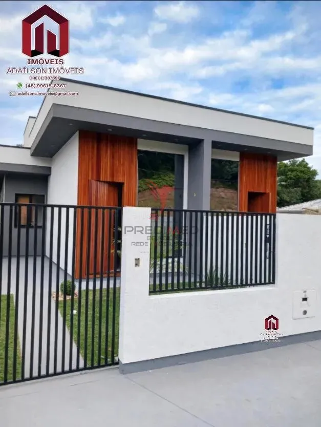 Imagem Casa 3 dormitórios 1 suite Geminada em Sertão do Maruim - São José SC - Brasil