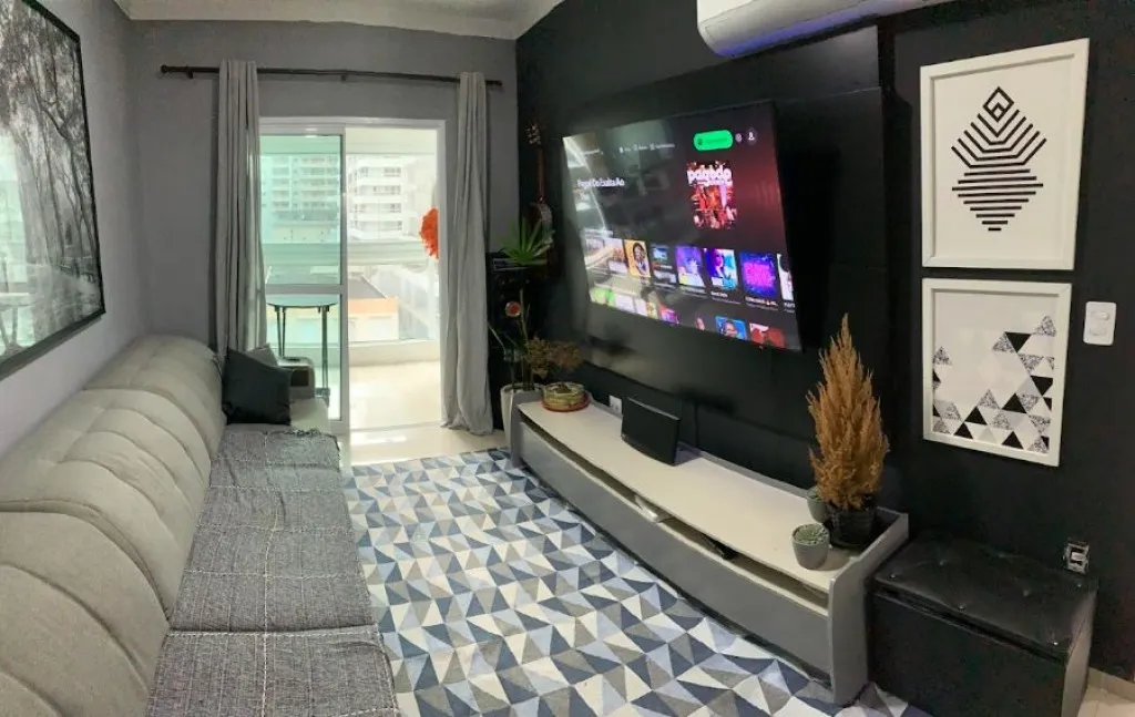 Imagem APARTAMENTO COM 88,00 m² - CAIÇARA - PRAIA GRANDE SP