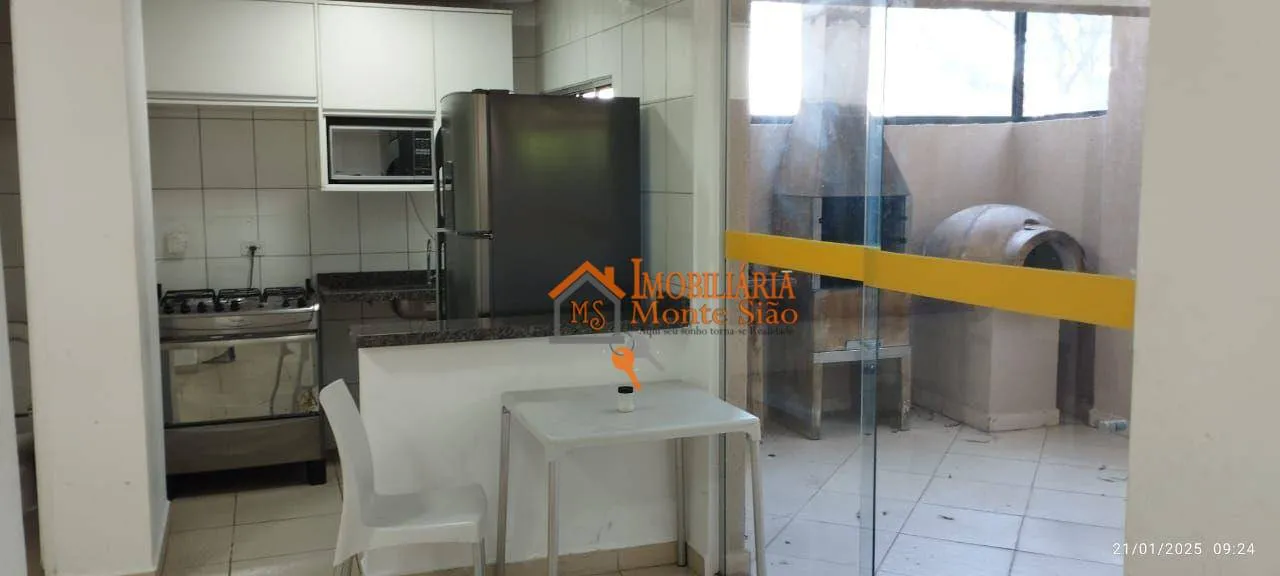 Imagem Apartamento com 2 dormitórios à venda, 55 m² por R$ 335.000,00 - Parque Continental II - Guarulhos/SP