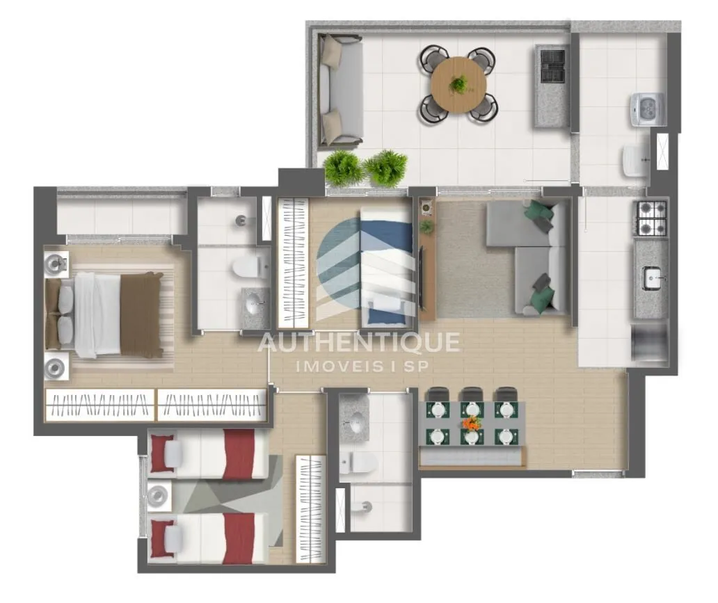 Imagem Sinfonia by Kallas Arkhes - Apartamento à venda em São Paulo/SP