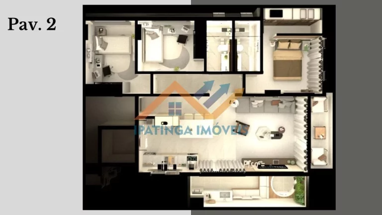 Imagem Apartamento à venda no bairro Cidade Nobre - Ipatinga