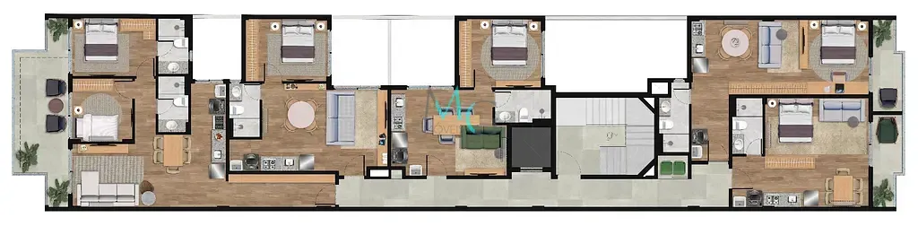 Imagem Garden à venda 1 Quarto 53.04M² Tijuca Rio de Janeiro - RJ | Gabizo 48