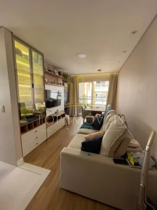 Imagem Maravilhoso apartamento dois dormitórios varanda repleto de planejados