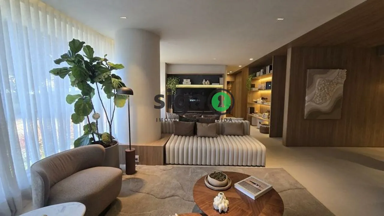 Imagem Apartamento 130 m² no Brooklin, 3 suítes, varanda gourmet, quadra de tênis e lazer completo