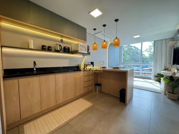 Imagem Apartamento de 1dormitório de frente com box Mobiliado e decorado