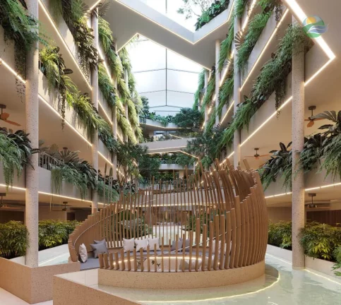 Imagem Cobertura de luxo 04 suites, 309,59m2, em Cabo Branco, João Pessoa, Paraíba.
