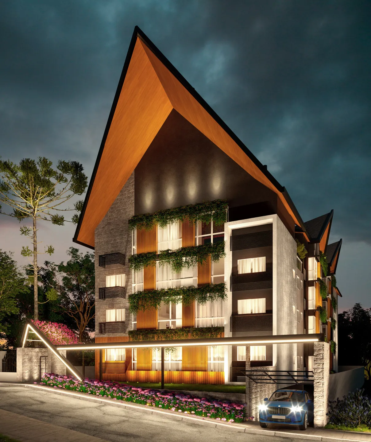 Imagem Apartamento à venda em Gramado, Floresta, com 2 quartos, 74.09m2