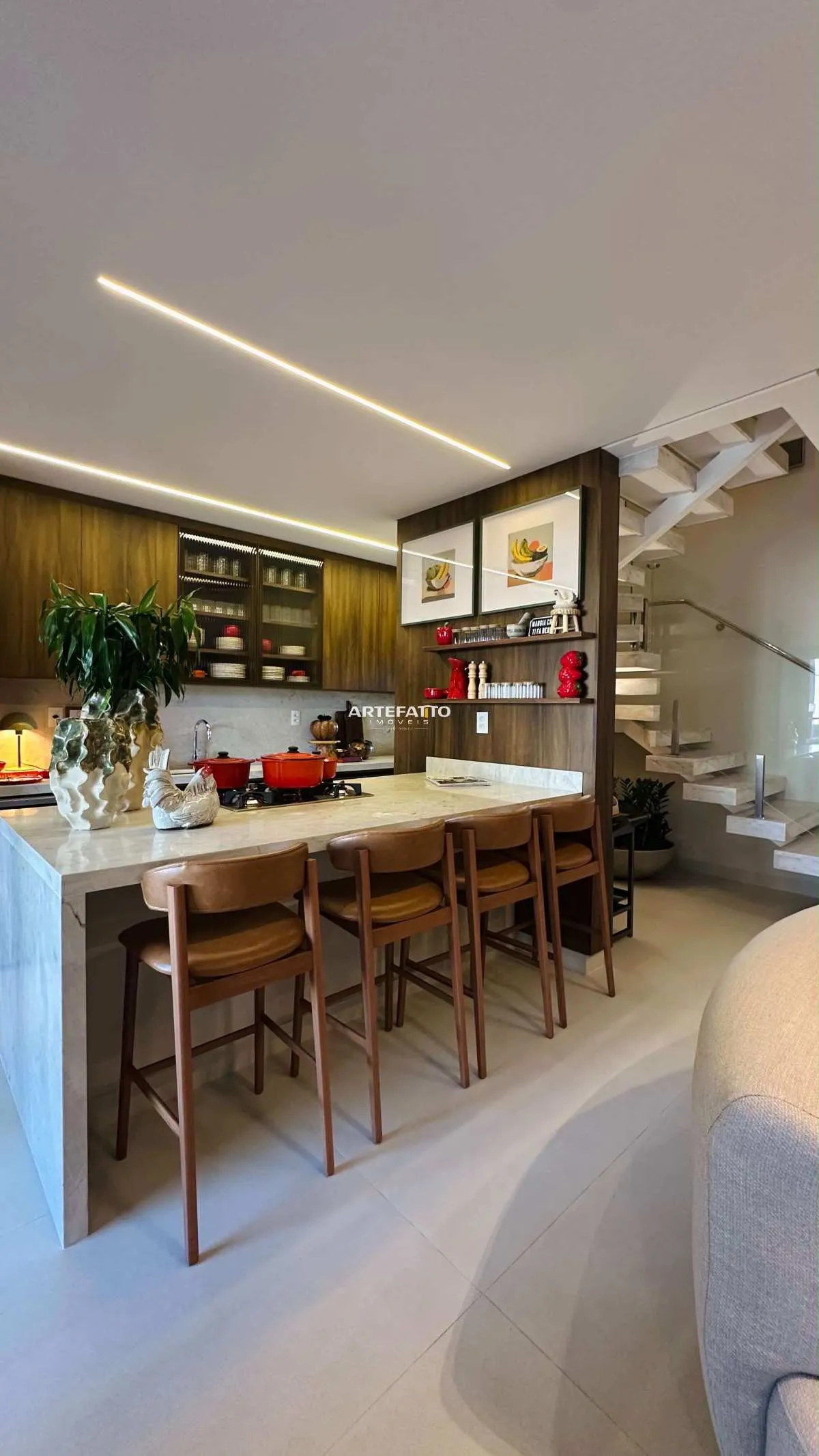 Imagem Casa de condomínio à venda em Franca, Santo Agostinho, com 3 quartos, 204,79m2