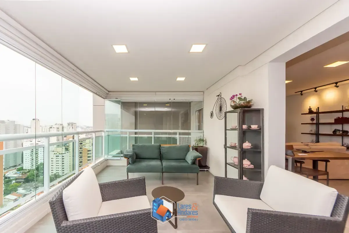 Imagem Apartamento para venda em Campo Belo com 3 quartos, sendo 3 suítes, 151m²