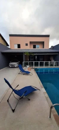 Imagem Sobrado com 5 dormitórios à venda, 340 m² por R$ 850.000,00 - Balneário Jequitibá - Itanhaém/SP