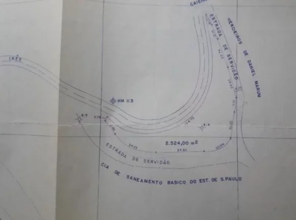 Imagem Terreno à venda, 2524 m² por R$ 305.000,00 - Santa Inês - Caieiras/SP