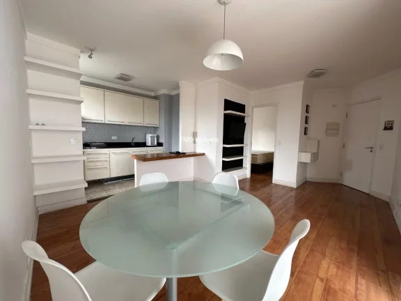 Imagem Aluguel de Apartamento de 1 Quarto com 1 Vaga na Garagem em Sumarezinho, São Paulo-SP - 48m²