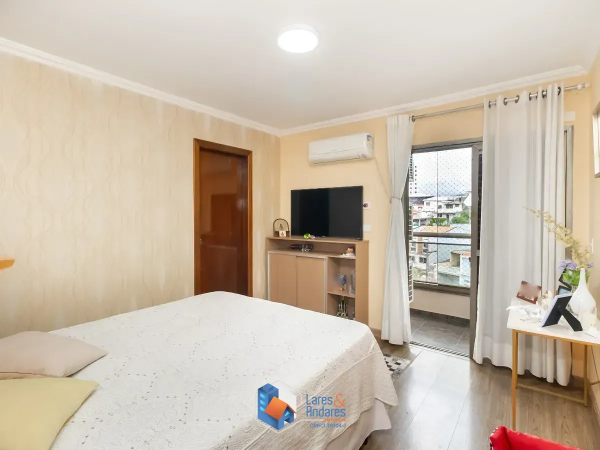 Imagem Apartamento para venda em Vila São Vicente com 3 quartos, sendo 1 suíte, 140m²
